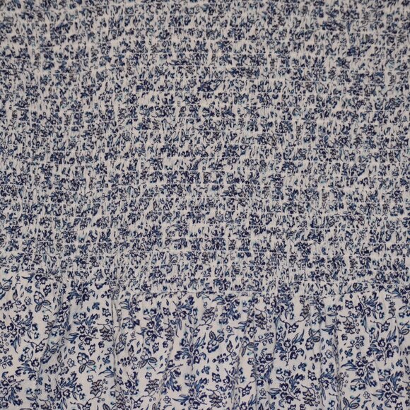 Smocked Peplum Blouse Size S - Picture 4 of 4